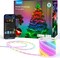 Christmas Lights 33ft, Smart RGBIC Christmas String Lights App-Controlled, 125+ Scene Modes, IP65 Waterproof, Sync with Music, Works with Alexa, Lights for Christmas Decorations Indoor Outdoor